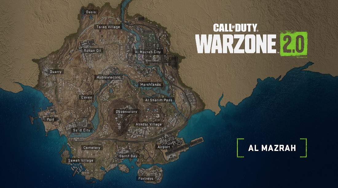 COD Warzone 2 Map