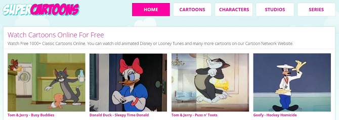 SuperCartoons.net - Free Website To Watch Old Classical Cartoons Online