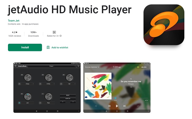 Best EQ App For Android And iPad JetAudio – MP3 Music Player