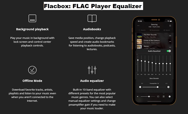 Best EQ App For Iphone And Android Flacbox FLAC Player