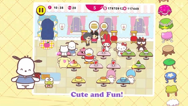 Hello Kitty Cafe Seasons - Free Kindle Fire Game