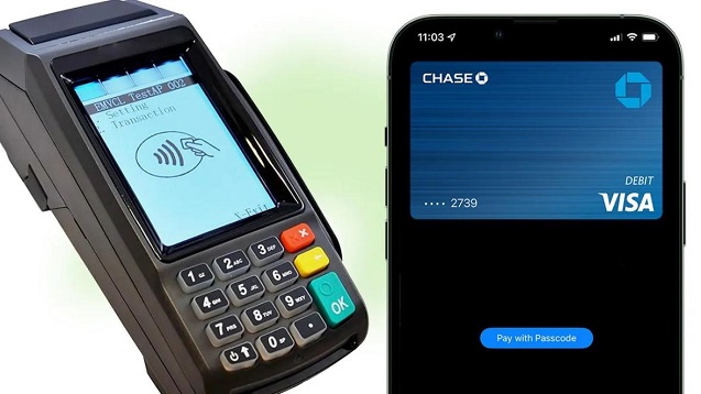 Using Apple pay in card reader