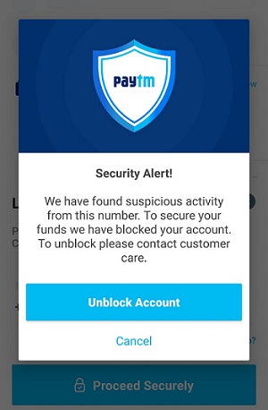How To Unblock Your Paytm Account Steps
