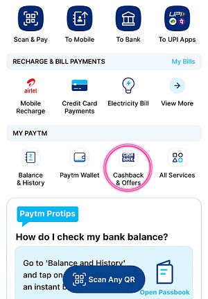 How to Use Paytm Cashback Points Easily