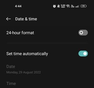 Accessing Date & Time Settings On Your Device 24 Hour Format