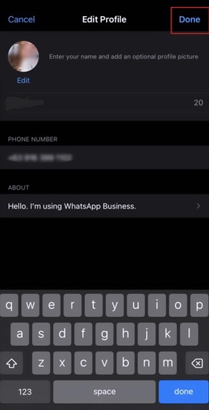 Add Your Name On WhatsApp