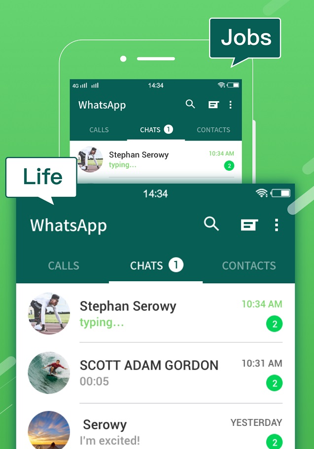 Using Third-Party Apps to Clone WhatsApp