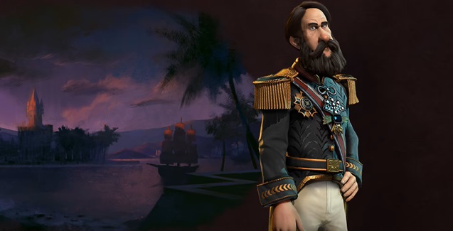 Pedro II (Brazil) Civ 6 Leader