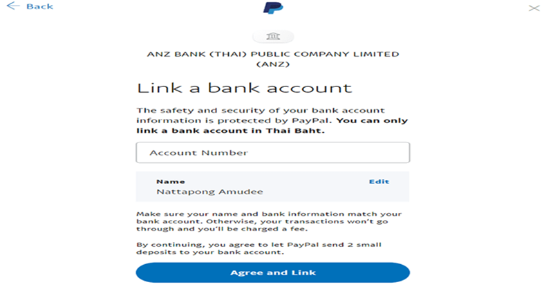 STEP 4 LINK ACCOUNT