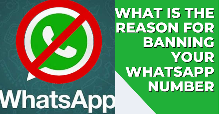 What is the reason for banning your whatsapp number